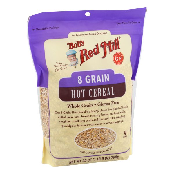 (Price/Case)Bob's Red Mill 153006 Gluten Free 8 Grain Hot Cereal 4/25oz