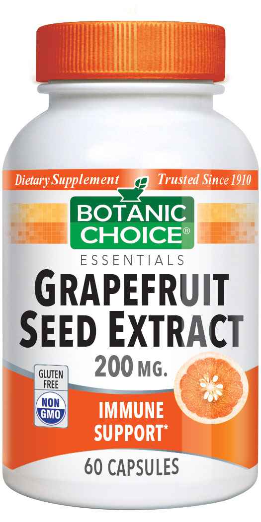 Botanic Choice Grapefruit Seed Extract 200 mg. Immune Support Dietary