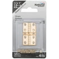 thumbnail image 4 of National Hardware - V1802 3/4" x 1" Hinge 4/pk - Polished Brass, 4 of 4
