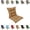 Light Brown, variant on Eurhowing Waterproof Patio Rocking Chair Cushions 1-Piece, 3" Thick Outdoor Chair Cushion with Ties, Non-Slip Seat Pad for Garden Lawn Furniture, 1Pack, Gray Leaves