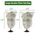 thumbnail image 5 of 4PCS Insect Bird Barrier Netting Mesh with Drawstring- 3.9 x 2.6 Feet Fruit Tree Net-Garden Netting Plant Cover for Protect Plant Fruits Flower from Insect Bird Eating, 5 of 7