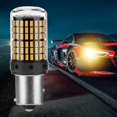 thumbnail image 4 of 144SMD LED Car Brake Bulb 1200LM IP67 6000K Turn Signal Lamp Running Lights Tail 150 ángulo Baoblaze Luz de bombilla de freno de coche, 4 of 8