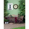 thumbnail image 3 of Infinity Instruments 16" Bronze Roman Traditional Round Wall Clock, 3 of 7