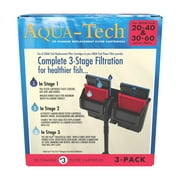 Aqua-Tech EZ Change Replacement Carbon Filter Cartridges for Aquariums, #3 Size, 3 Count