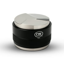 rattleware 58mm Double Sided Tamper, Adjustable, Flat Bottomed with Leveling Tool, Stainless Steel, Aluminum Body
