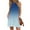 Blue, variant on Kiplyki Women's New Arrivals Dress Casual Printed Pocket Sleeveless Round Neck Dress
