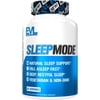 Melatonin with L-Theanine and GABA Deep Sleep Supplement - Natural Sleep Aid Formula for Recovery & Relaxation - Evlution Nutrition Sleep Mode Vegetarian Capsules 60ct