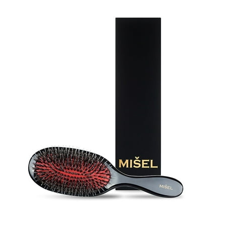 - MISEL, Detangling Brush, Comb for Natural Hair with Boar Bristle for shiny hair!