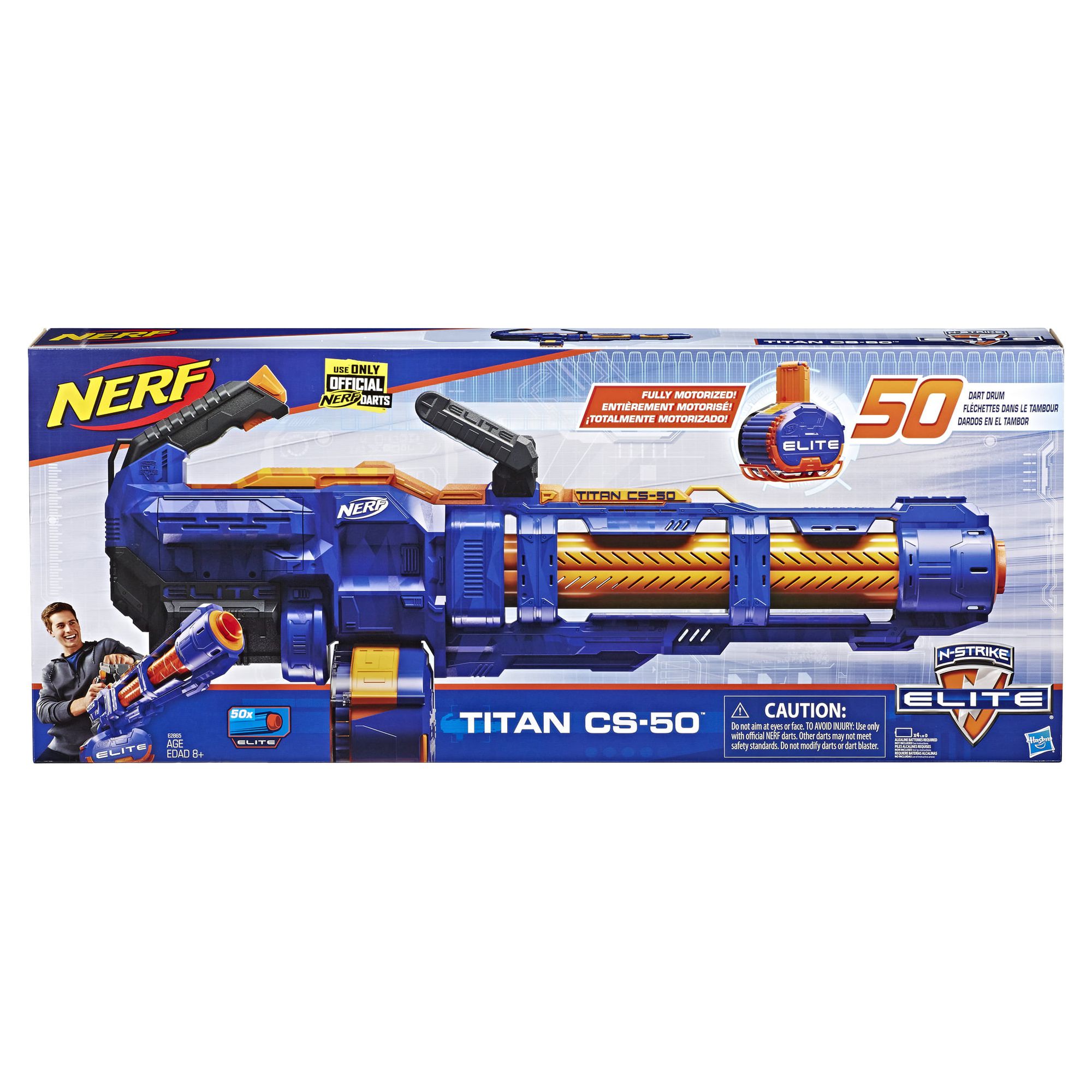 Nerf Elite Titan CS-50 Toy Blaster , For Teens and Adults - image 3 of 15