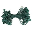 thumbnail image 2 of Northlight Commercial Grade C9 Christmas Light Socket Set - 50' Green Wire - 18 Gauge, 2 of 2