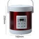 thumbnail image 5 of 12V/24V Hervidores de arroz eléctricos Coche Camiones Máquina para hacer sopa (Rose Red English) Sywqhk Libre de BPA, 5 of 9