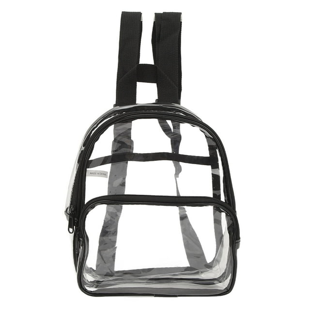 Mochila transparente, mochila transparente mini de PVC aprobada para estadios Mochila transparente aprobada para estadios Aspecto llamativo