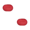 thumbnail image 4 of Inteprter Juego de manteles individuales impermeables para de cocina, dimensiones apropiadas y fáciles de limpiar y decorar, rojo rojo 2Conjunto, 4 of 6