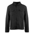 thumbnail image 2 of Fleece Snap Jacket - NAVY - L, 2 of 3