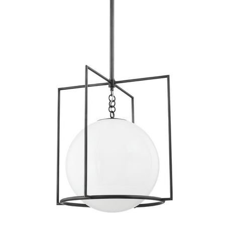 

1 Light Large Pendant-19.25 inches Tall and 17.25 inches Wide-Old Bronze Finish Bailey Street Home 735-Bel-4926958