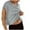 Z1-Gray, variant on NSLGXD Women Short Sleeve Workout Shirts Open Back Tops Casual Loose Gym Running Yoga Shirt Athletic Tee Activewear Crop Tops