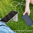 thumbnail image 3 of Solar Panel Charger for Mobile Phone 2W Portable Mini Solar Panels with 2in1 Charging Cable IP65 for Camping Backpacking, 3 of 8
