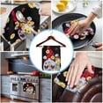thumbnail image 3 of Black Gnomes Daisy Kitchen Towels Set of 2, Water Absorbent Dish Towel, Pastoral Country Garden Floral Decorative Hand Towels - Quick Drying Cloth for Cooking Baking, 18x28 Inch, 3 of 8