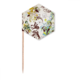 thumbnail image 1 of Flower s Colorful Art Grain Toothpick Flags Cupcake Picks Party Celebration, 1 of 3