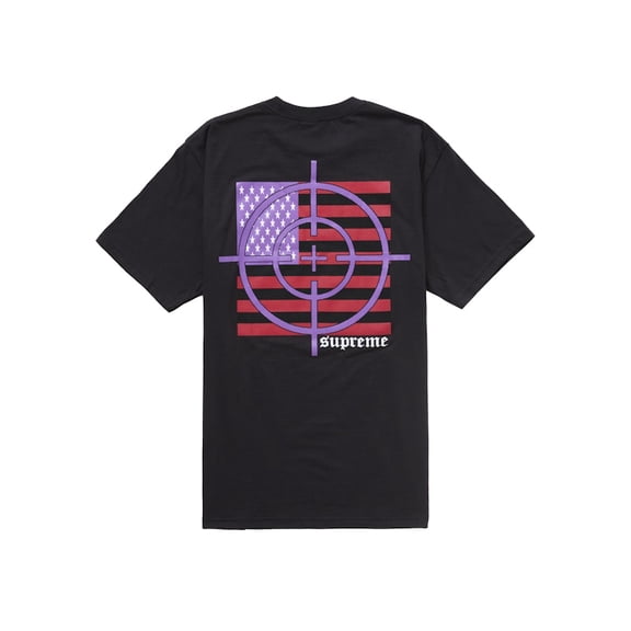 Supreme Men's Target Tee Black, from StockX