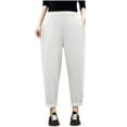 thumbnail image 2 of Roncen Women's Casual Harem Pants - High Waist Loose Fit Trousers with Petite Sizing for Comfortable Style, 2 of 7