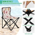 thumbnail image 4 of 600D Oxford Camping Chair Portable Foldable Chair Supports 220 lbs for Picnic, Fishing, Backpacking Delicate Christmas Ornaments, 4 of 8