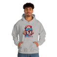 thumbnail image 5 of America Patriotic Dog July 4th Independence day Unisex  Hooded Sweatshirt, 5 of 9