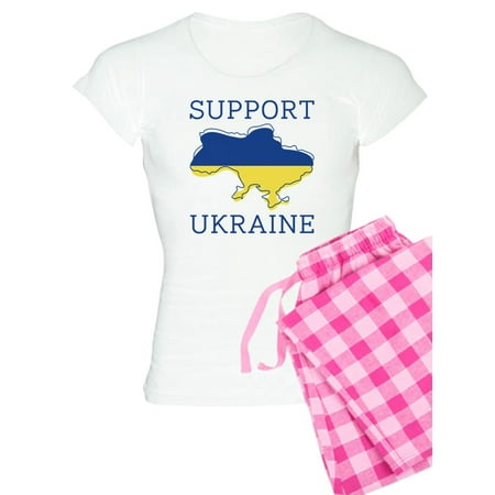 

CafePress - Support Ukraine - Women s Light Pajamas