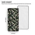thumbnail image 2 of Cotton Bath Towels for Bathroom - Dark Green Camo Microfiber Quick Dry Towels for Body Bath Sheets, Personalized Beach Towel, Soft Shower Towels for Travel Home Beach 27*55in, 2 of 7