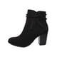 thumbnail image 3 of BOTIN CASUAL TACON LEON MUJER NEGRO GAMUZA 9924 LEON  9924p, 3 of 3