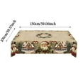 thumbnail image 3 of TIELUTT 2026 Ne W Round/Rectangle Christmas Tablecloth Christmas Tablecloth Washable for Graduation Tablecloth Table Cloth round Tablecloth Disposable Fall Tablecloth Football Tablecloth Linen Tablecl, 3 of 6