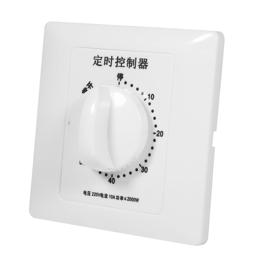 Agatige intelligent timer switch control ac 220v 30 60 120 min high 
