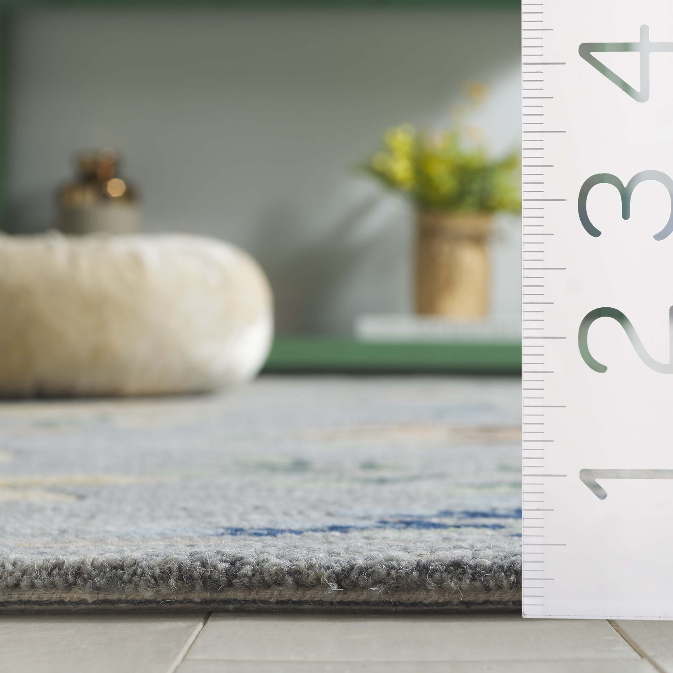 SAFAVIEH Blossom Derren Floral Area Rug, Gray/Blue, 8' x 10'