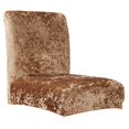 thumbnail image 1 of Funda de asiento de silla trasera corta para , bar, de bodas Gloria Fundas elásticas para asientos de comedor, 1 of 6