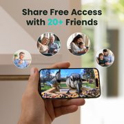 Birdfy Bird Feeder with Camera, Auto Capture Birds & Notify in Time, Powerful AI Recognition, Bamboo Wood Bird Feeder Camera, Ideal Present Gift