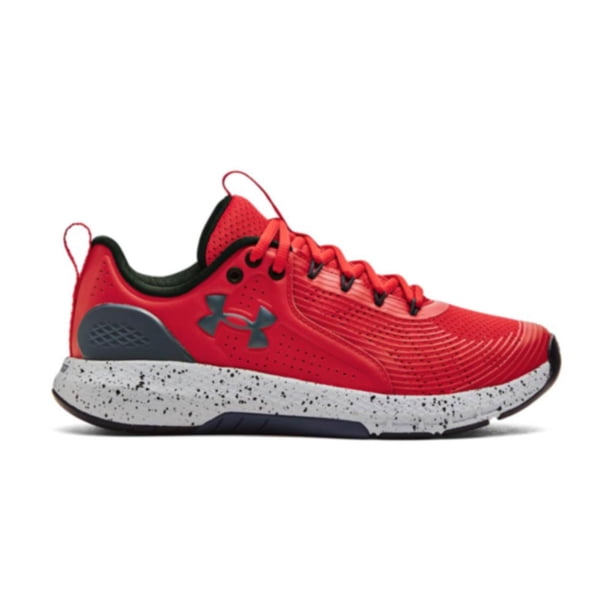 Tenis Hombre Under Armour Textil Ligeros Comodos Suaves Ajustable Cordones Suela Plana Deportivo rojo 30 Under Armour 703602