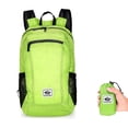 thumbnail image 2 of VBEWZET Foldable Lightweight Hiking Backpack, Colorful Portable Packable Daypack, Large Capacity Outdoor Travel Sports Backpack for Men Women Camping Cycling Green, 2 of 3