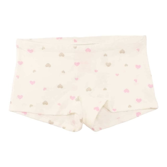 Bóxer Baby Creysi para Niña Estampado de Corazones Blanco Talla M