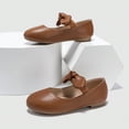 thumbnail image 4 of enyan Toddler Sandals Toddler Girls Sandals Little Girls Kids Summer Shoes Toddler Sandals,Brown,Size 13.5, 4 of 7