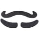 thumbnail image 3 of Bigotes Falsos Autoadhesivo ANGGREK Festival de Bigote Falso Tela No Tejida Negra, 3 of 8