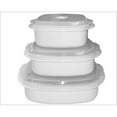 thumbnail image 1 of Reston Lloyd 20300 Microwave Cookware Set  White, 1 of 1