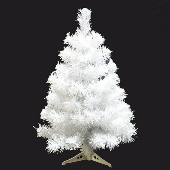 KALLORY Christmas Tree 1Pcs with Plastic Stand for Home Decoration 23.6Inch