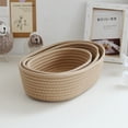 thumbnail image 3 of [Hotiary] Home Desktop Sundries Storage Basket,Cotton Rope Woven Baskets for Organizing,Foldable Shelf Storage Baskets for Closet Storage,Toy Baskets&Bins,Gray,9.06"*5.12"*2.76", 3 of 6