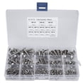thumbnail image 1 of Oubit Self Tapping Screws,180Pcs M3 M4 M5 Hardware Accessory Stainless Steel Screws Time-Tested Durability, 1 of 9
