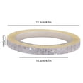 thumbnail image 3 of Lloopyting 1 Pack Reflective Tape Outdoor Safety Warning Lighting Sticker, Waterproof Bike Reflector Tape for Bicycle Bike Car Motorcycle Diy Rim Decoration,Clear, 3 of 6
