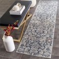 thumbnail image 3 of Safavieh Vintage 8' X 11' Power Loomed Rug in Navy and Creme, 3 of 7