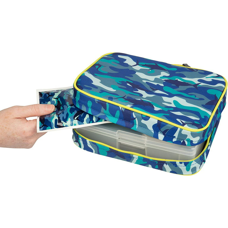 Bentology Lunch Bag and Box Set - Includes Insulated Bag with Handle, Bento Box, 5 Containers and Ice Pack - Midnight / Alien