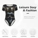 thumbnail image 4 of Balery Royal Skull With Golden Crown Body de cuello redondo de manga corta para mujer Tops de manga corta Tops básicos-XX-Large, 4 of 7