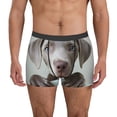 thumbnail image 1 of Fotbe Adorable Puppy Portrait Calzoncillos Tipo Boxer con Bolsa de Soporte Total para Hombre, X-Temp Fresco, Transpirable y de Secado Rápido-Medium, 1 of 5