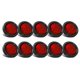 thumbnail image 1 of Rotulador LED Partsam 2, redondo, sellado, rojo, con ojal, 10 unidades, 1 of 8